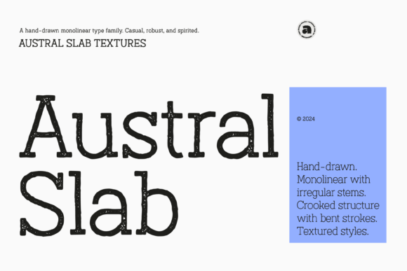 Austral Slab Textures: A Robust and Spirited Font for Marketers
