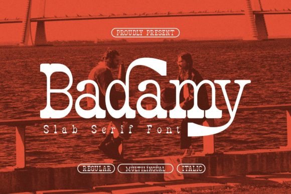 Badamy: A Bold Slab Serif for Modern Web Design