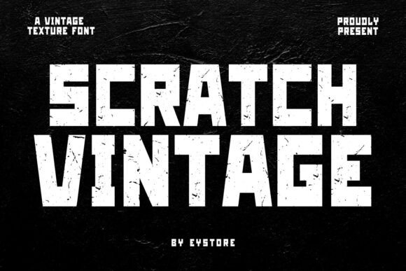 Boost Your Campaigns with Scratch Vintage Font