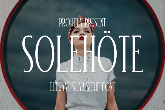 Discover Solehote: A Modern Display Serif for Editorial Design