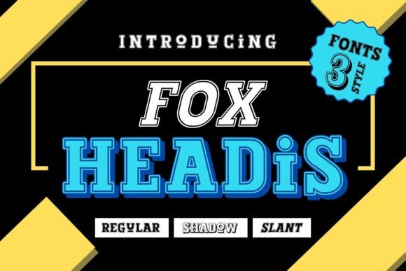 Enhance Your Brand with Fox Headis: A Playful Slab Serif Font