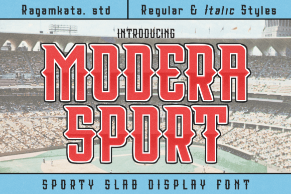 Enhance Your Brand with Modera Sport Font