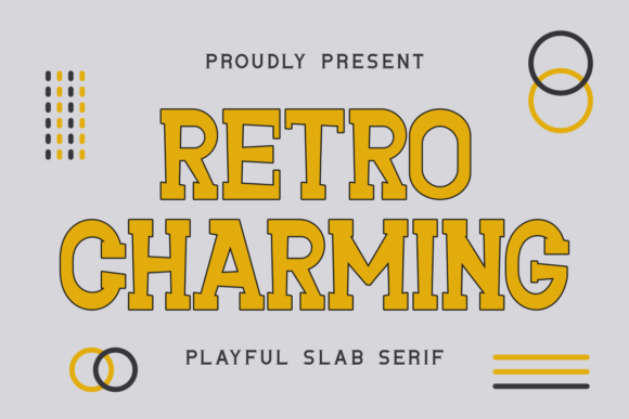 Enhance Your Brand with Retro Charming Font