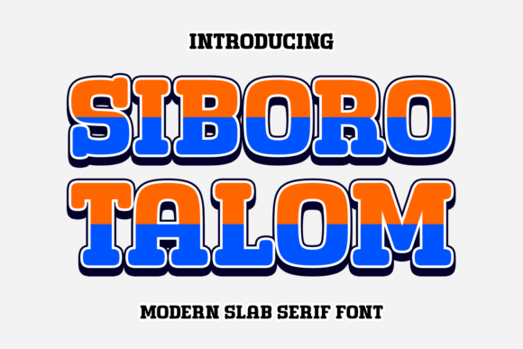 Enhance Your Brand with Siboro Talom Font