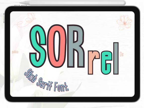 Enhance Your Brand with Sorrel: A Distinctive Slab Serif Font