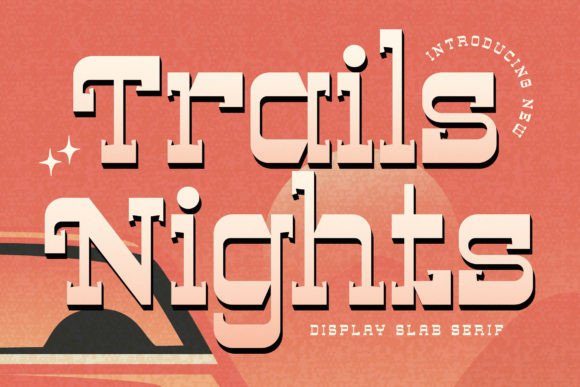 Enhance Your Brand with Trails Nights Font