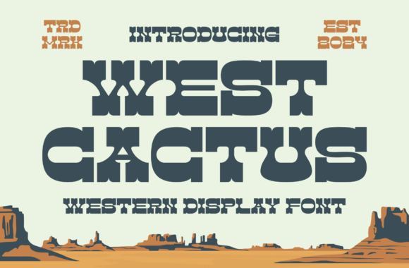 Enhance Your Brand with West Cactus Font