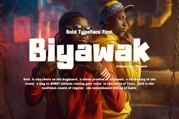 Enhance Your Web Design with Biyawak Font