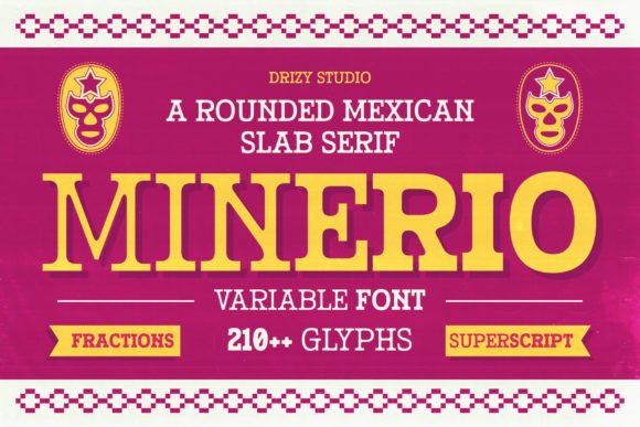 Minerio: The Perfect Rounded Slab Font for Your Brand