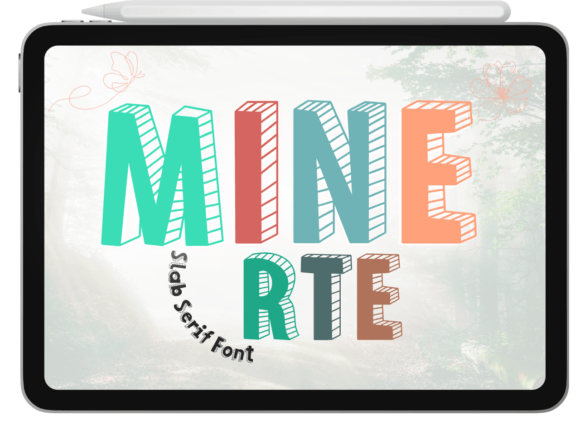 Minerte: A Unique Slab Serif Font for Standout Branding