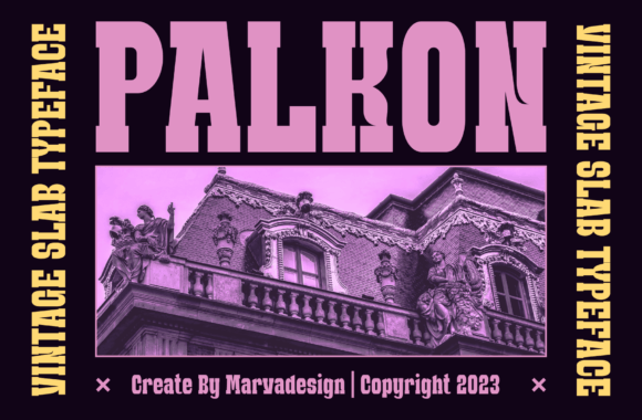 Palkon: A Classic Slab Font for Modern Web Design