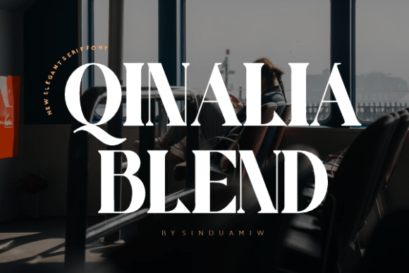 Qinalia Blend: An Elegant Serif Font for Modern Publishing