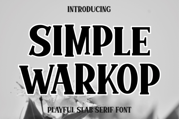 Simple Warkop: A Sweet and Friendly Handwritten Font