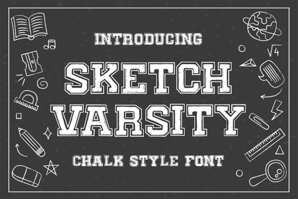 Sketch Varsity: A Bold Slab Serif for Editorial Design