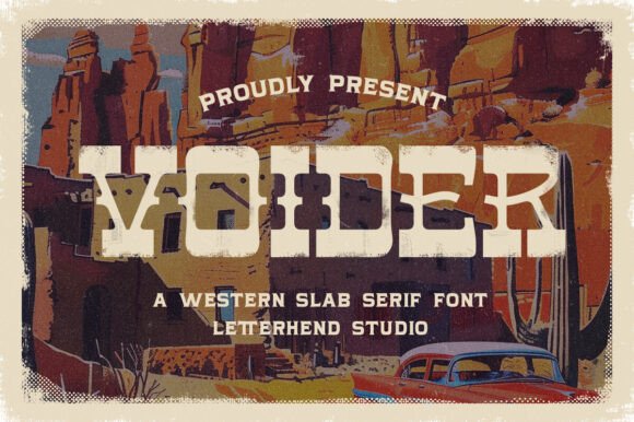 Voiger: The Bold Serif Font for Professional Branding